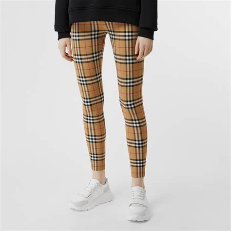 burberry logo leggings|Burberry vintage check leggings.